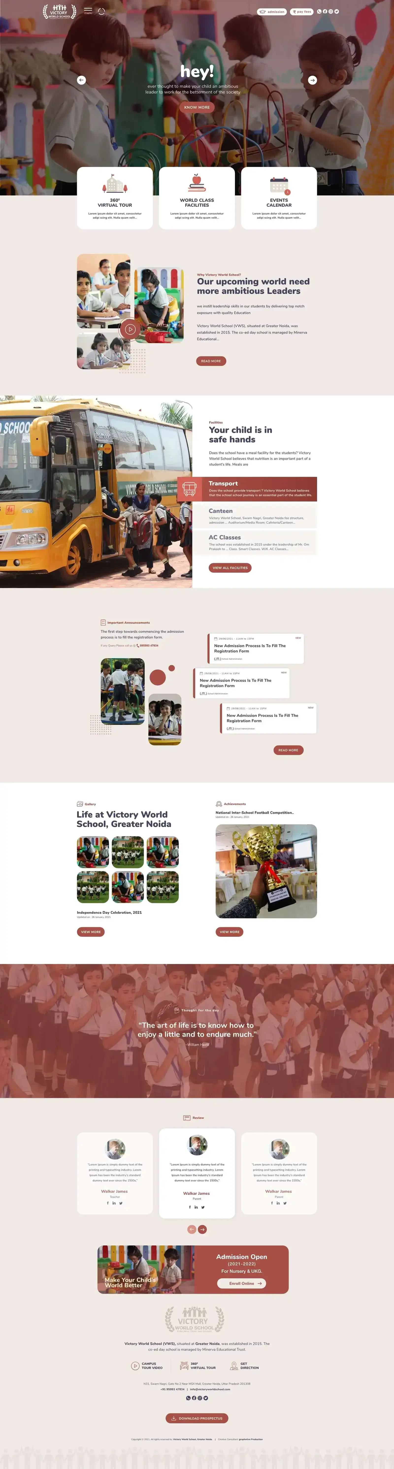 Victory World School, Greater Noida
